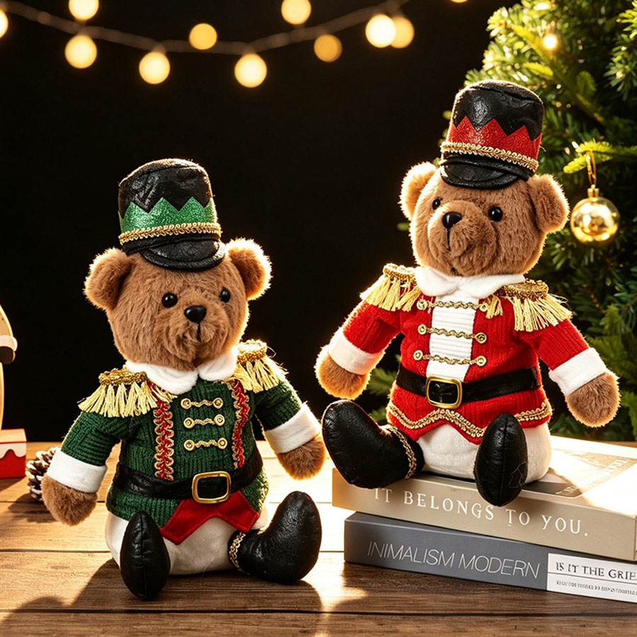 Noel Askeri Ayı Bebek, Oturan  - Nutcracker Figurine incelemesi ve fiyatı
